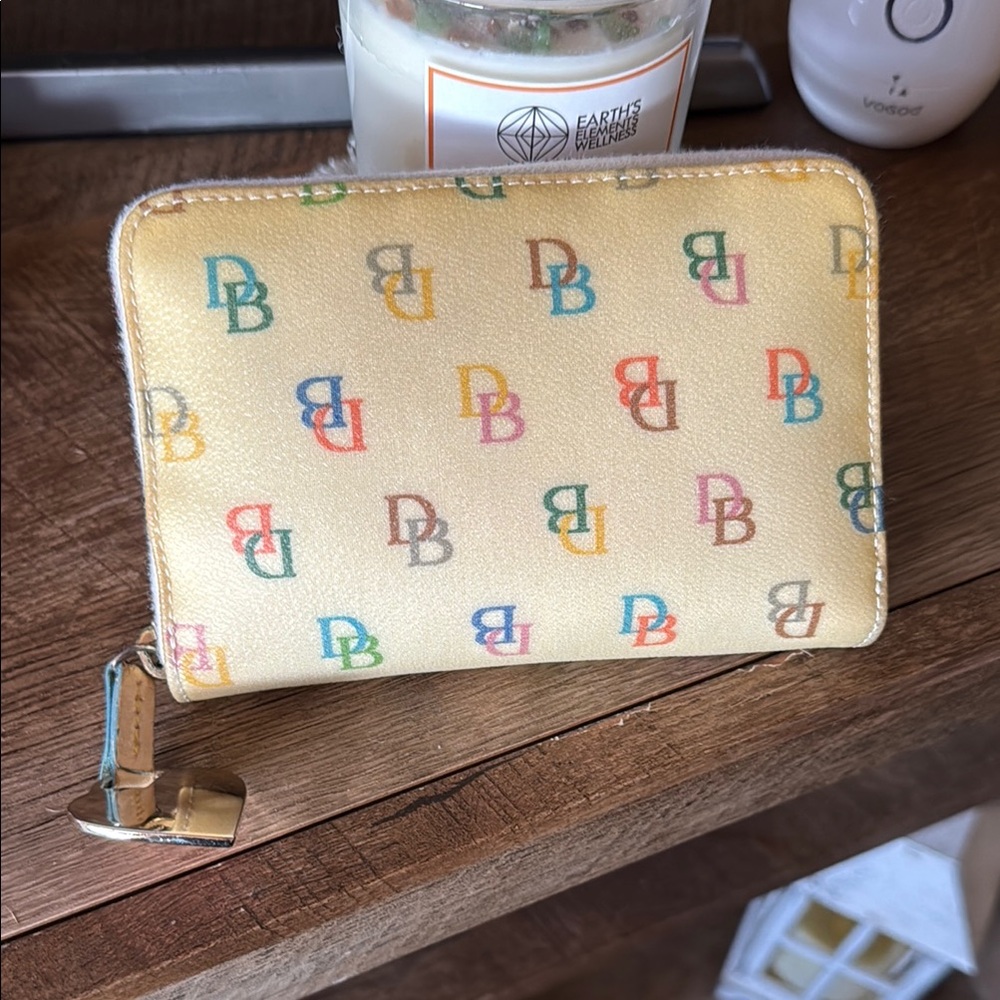 Dooney & Bourke Y2k Multicolor Logo Wallet